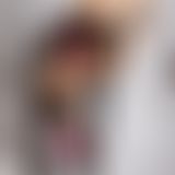 Vika im Netzbody - mit Massagestab