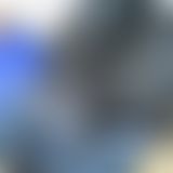 Meine neue blaue Satinbluse