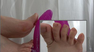 spri** auf meine Füße!