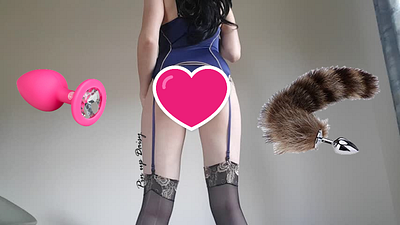 ana* ist lec*er! mit 2 Buttplugs