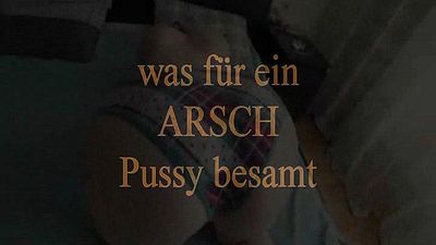 was für ein ars** - Pu**y besamt