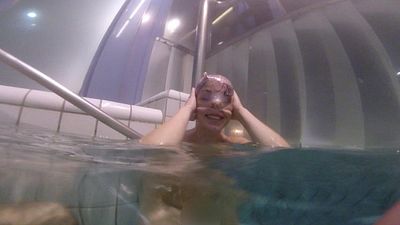 Conehead Fail - mit Kondommaske abgetaucht