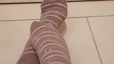 Socken Fußmassage