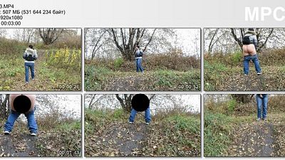 pi**en auf dem Hügel.