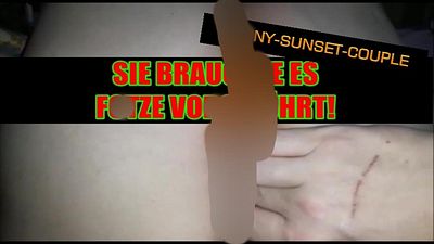 SIE BRAUCHTE ES -fo**e vorgeführt!