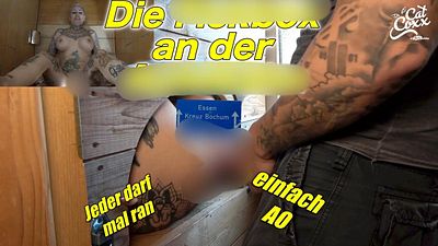 Die fi**box an der Autobahn