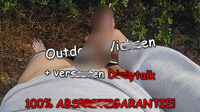 POV Outdoor wi**sen mit Dirtytalk