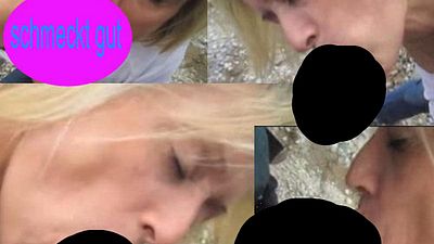 Im Freien schmeckt das Sahnehäubchen