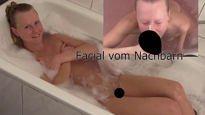 Facial vom frechen Nachbarn