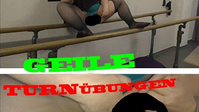 Geile Turnübungen auf den Barren