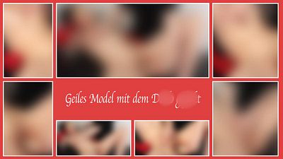 Geiles Model mit dem dil*o gefi**t